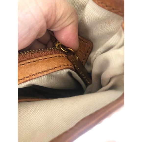 TORY BURCH STUDDED SADDLE BAG PURSE MESSENGER (500 - Picture 14 of 15